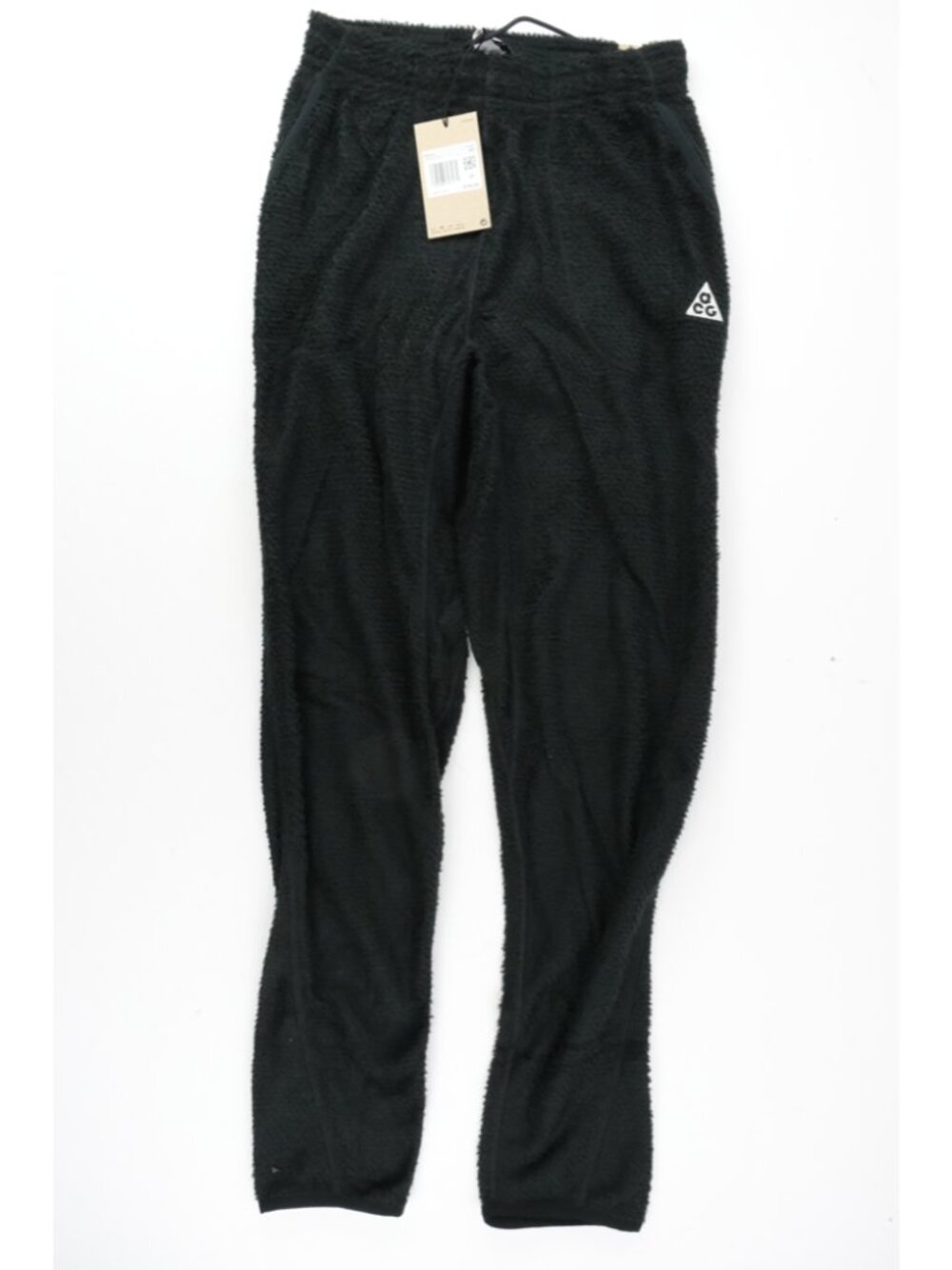 Nike ACG Tuff Fleece Pants Size XS Men Black White IH0717-010